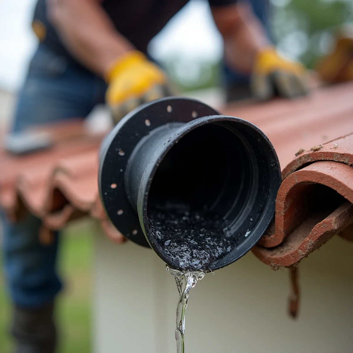 Plumbing Vent Pipe Boot Failures on Tile Roofs