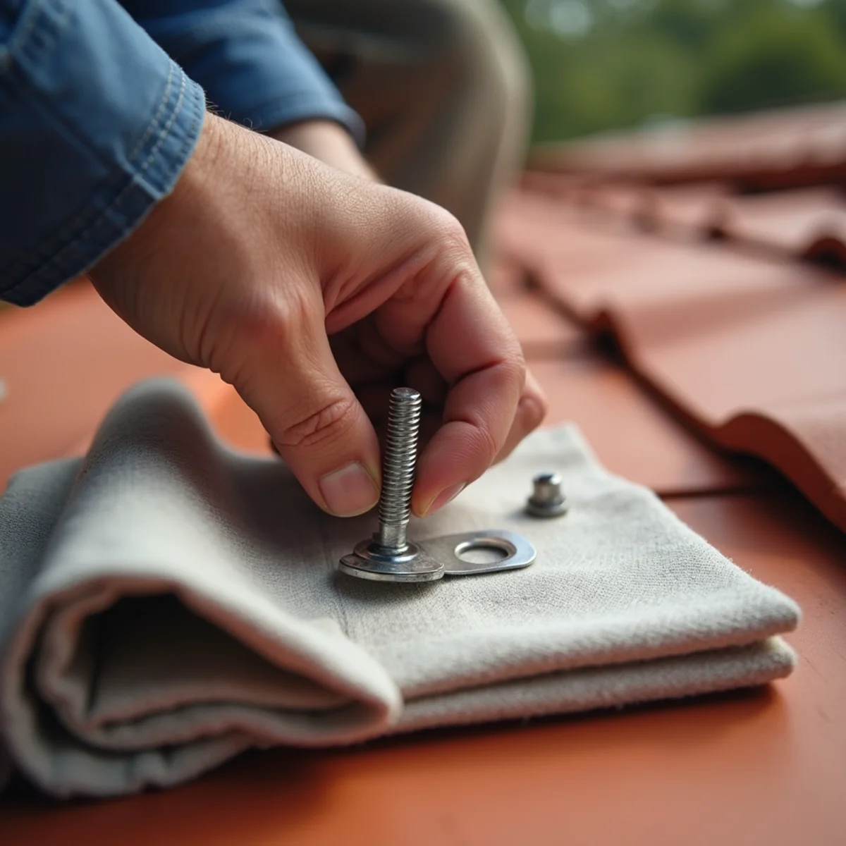 Roof leak repair and tile restoration on residential property in Lighthouse Point, FL